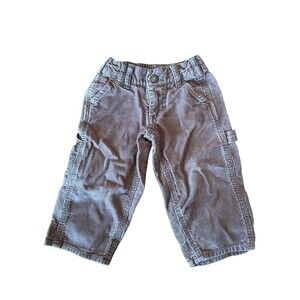 Vintage Oshkosh B'Gosh Brown Corduroy Cotton Pants Cargo 1T 12 Months 1 Year